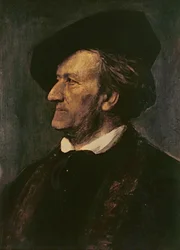 Porträt von Richard Wagner (1813-83)